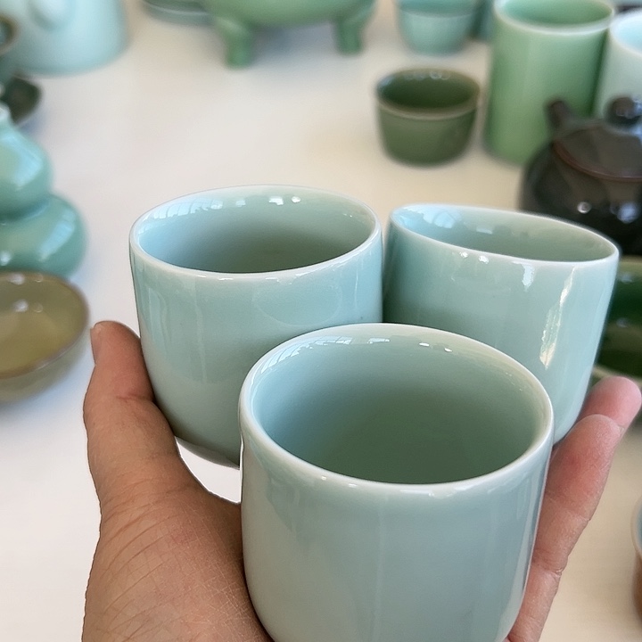 小米茶器龙泉青瓷