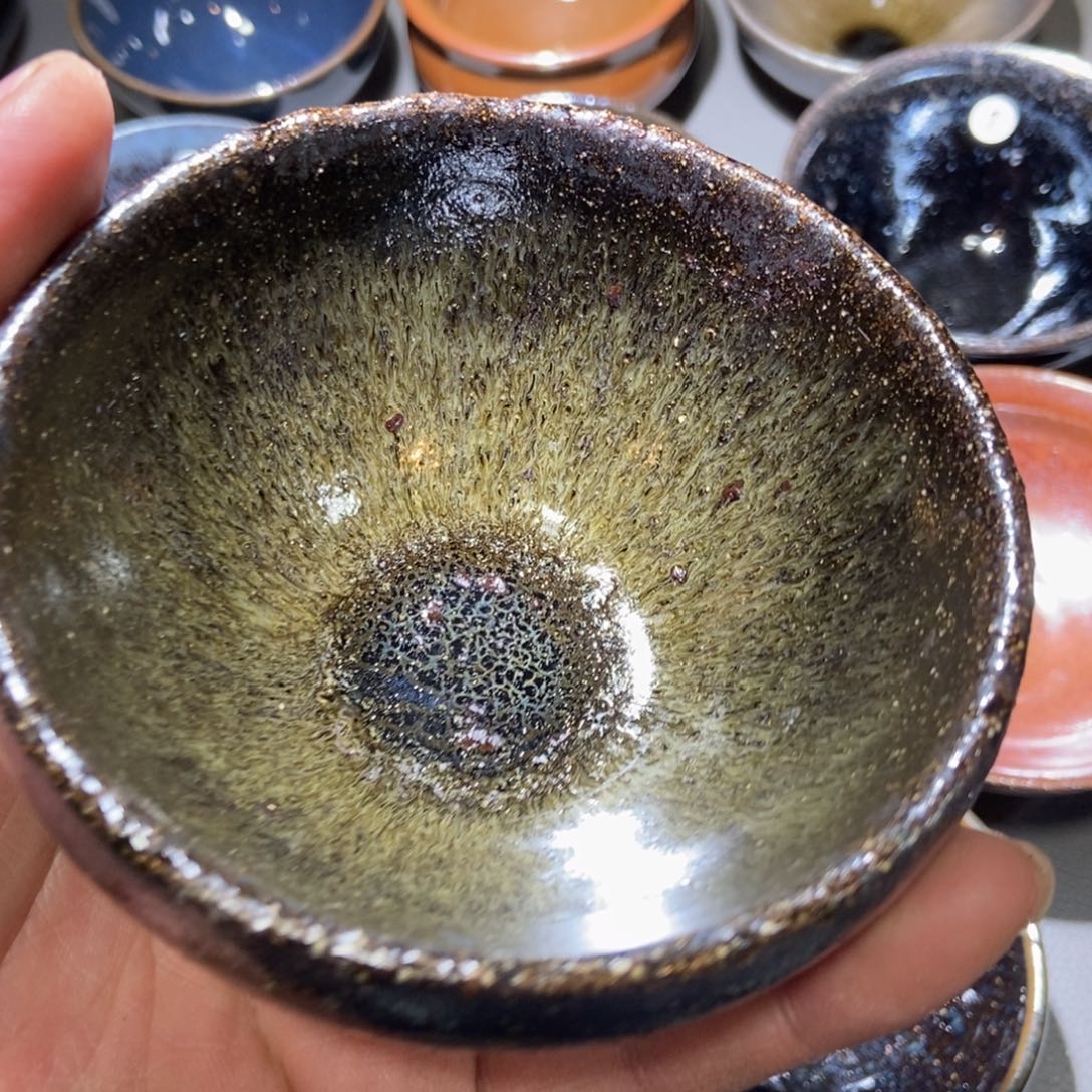 茶盏上**水210 建窑建盏壹铭建盏