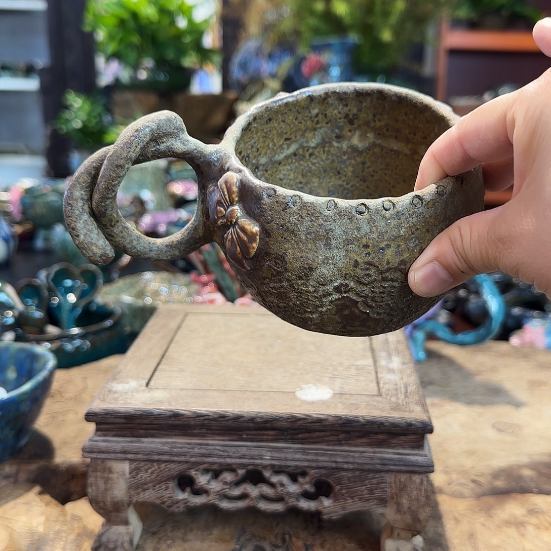 纯手工咖啡杯盘碗