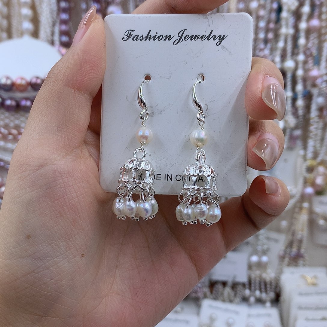 项链18K金镶嵌淡水珍珠