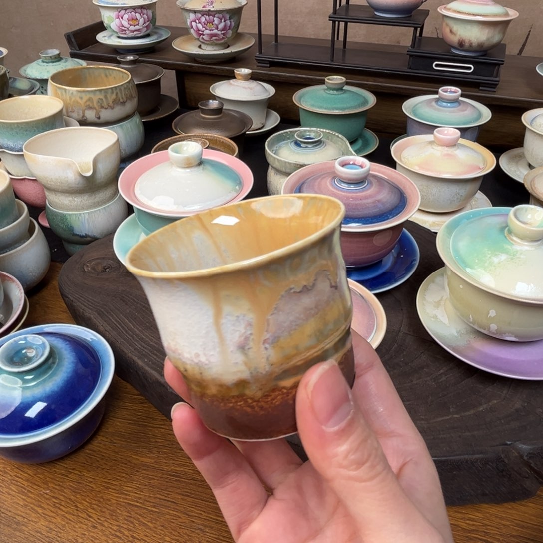 景德镇纯手工柴烧茶器