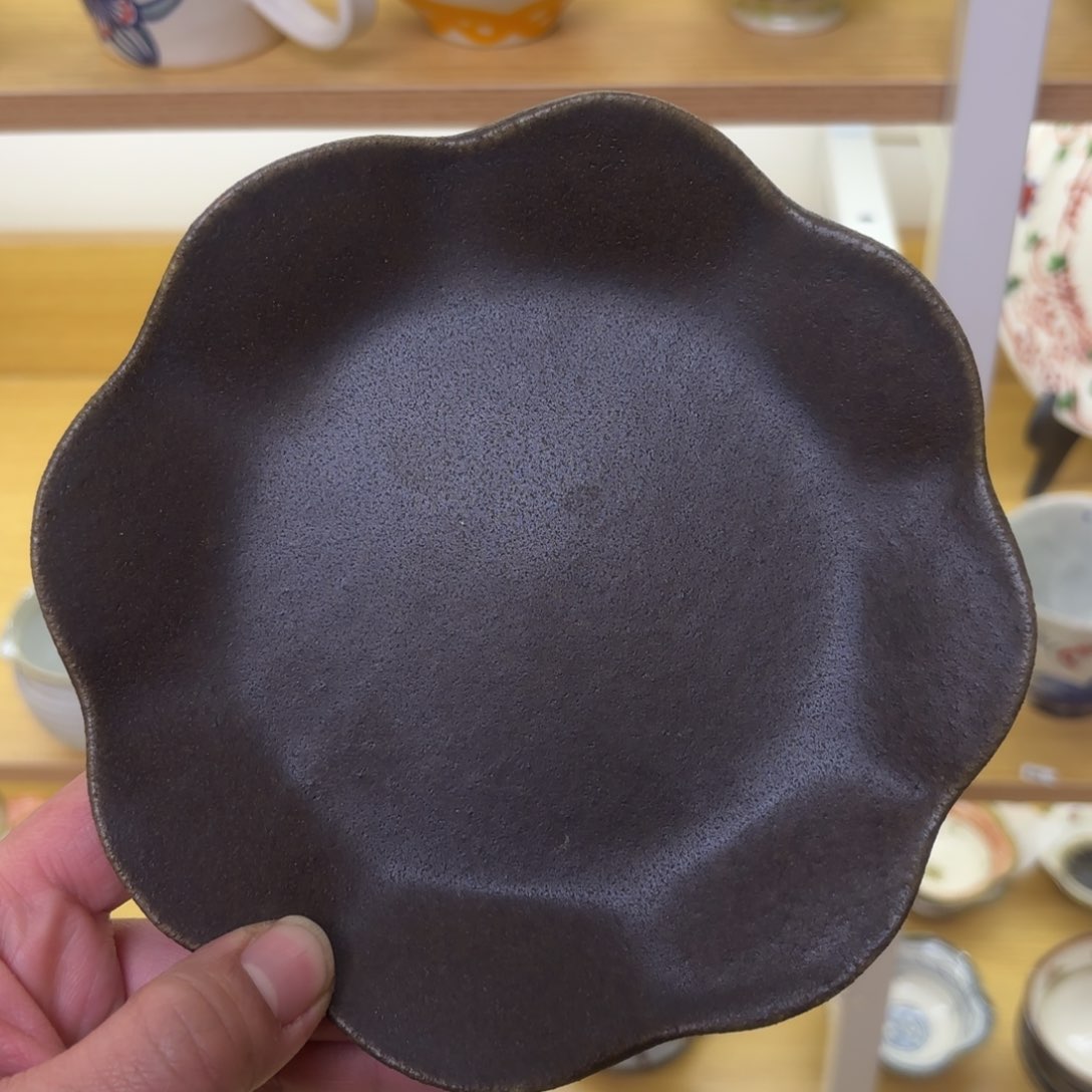 陶古谷浩一 花瓣盘子16cm