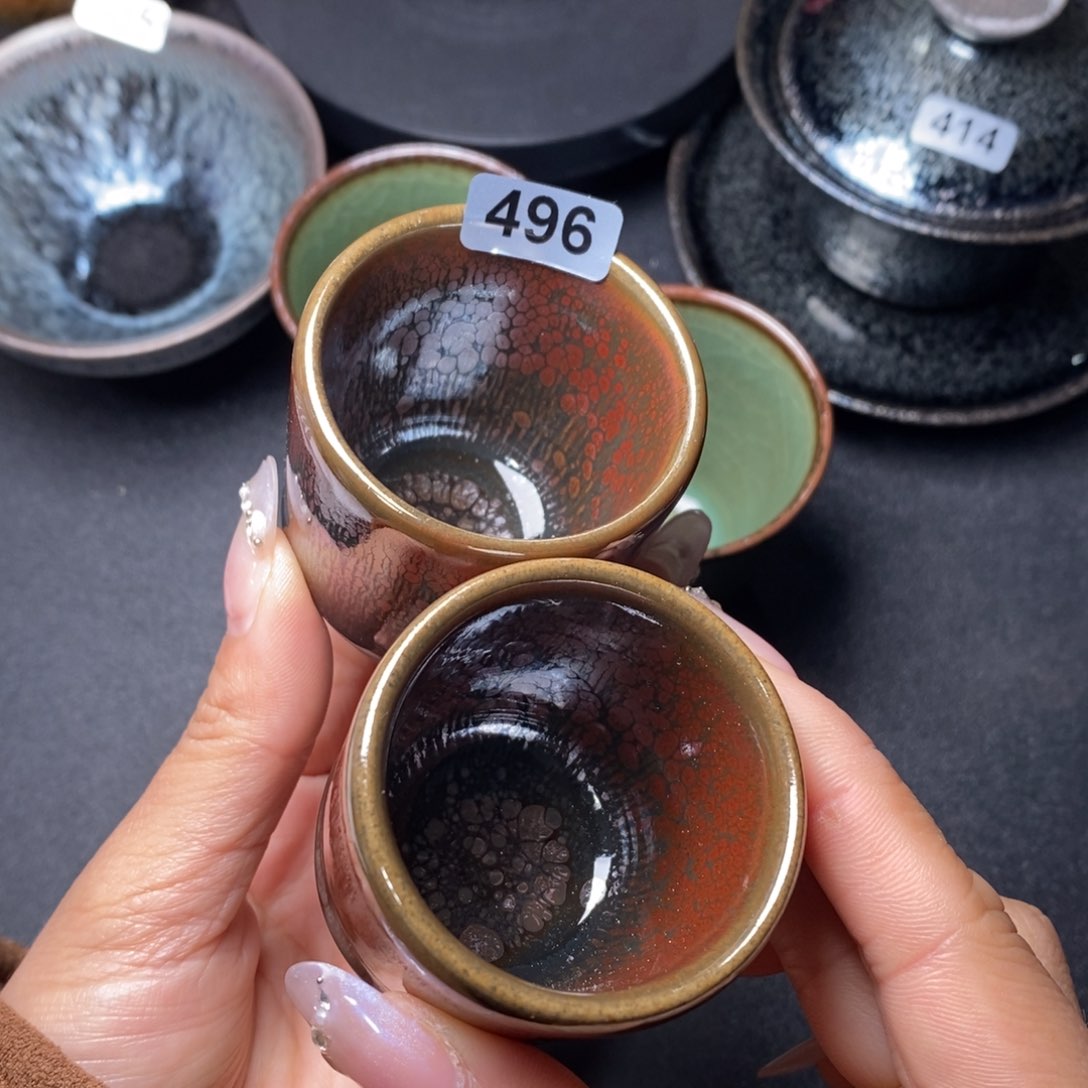 茶盏建窑建盏主人杯496