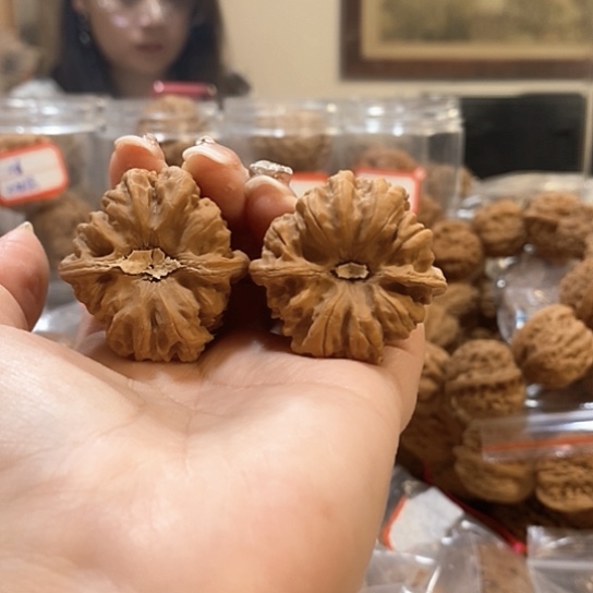 文玩核桃吊坠38平谷凹地