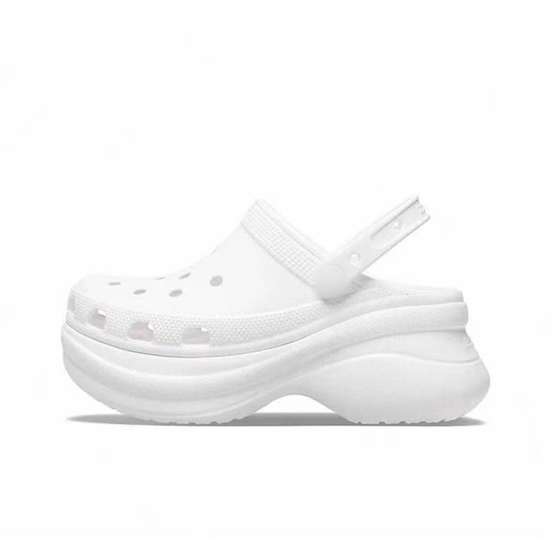 【鲸鱼款】__增高6cm少女洞洞鞋diy舒适休闲百搭ins防滑夏季拖鞋