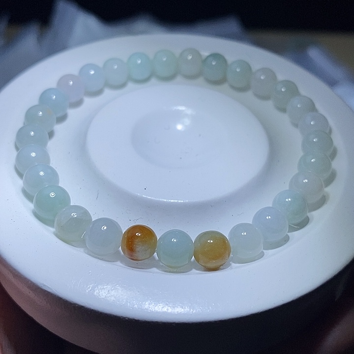 未镶嵌手串翡翠天然缅甸A货翡翠手串卡7.3