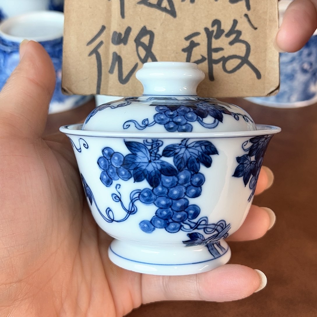 杯景德镇全手工手绘陶瓷