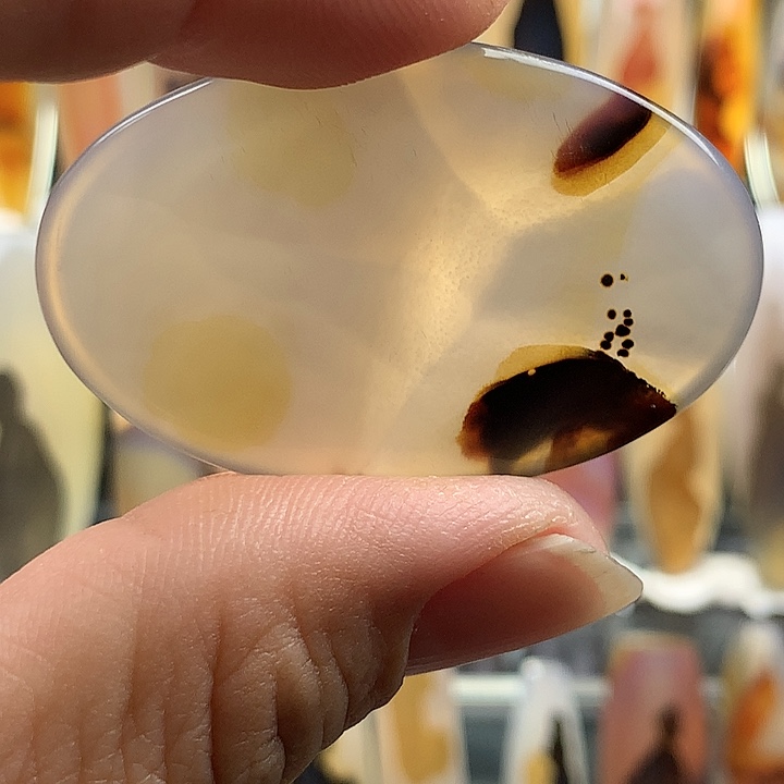 玛瑙/玉髓颈饰未镶嵌076