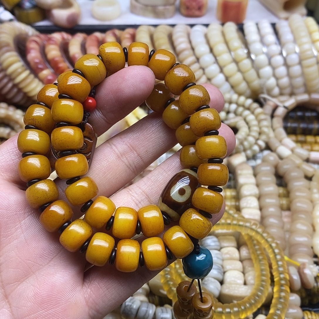 牛骨手串/手链?*丫精美人工养殖牛骨