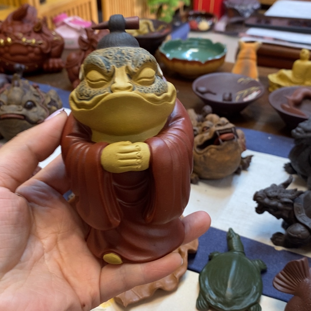 L***G紫砂茶宠许个很健康