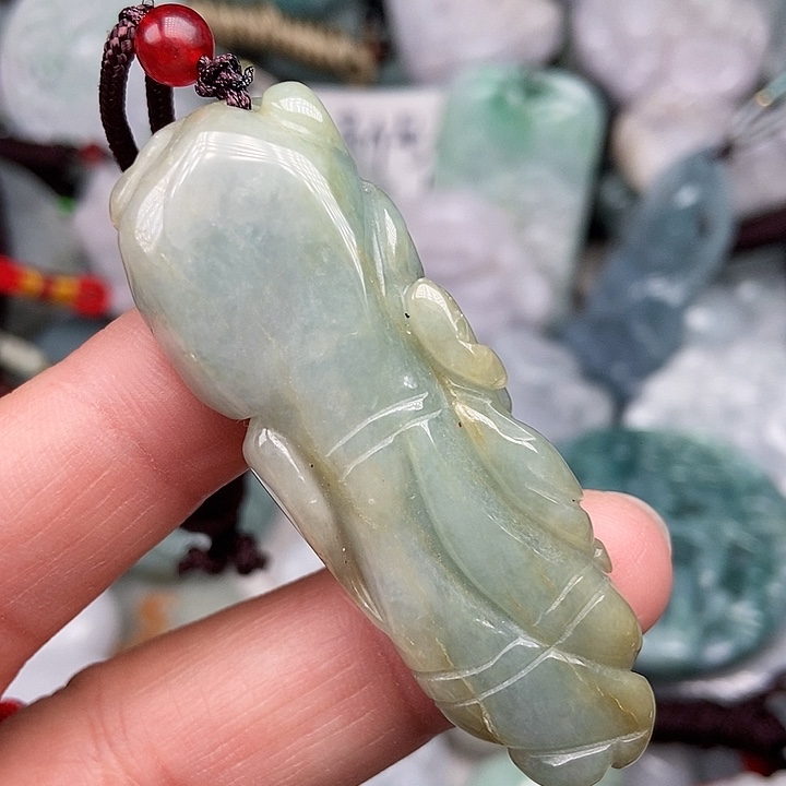 颈饰未镶嵌翡翠翡翠