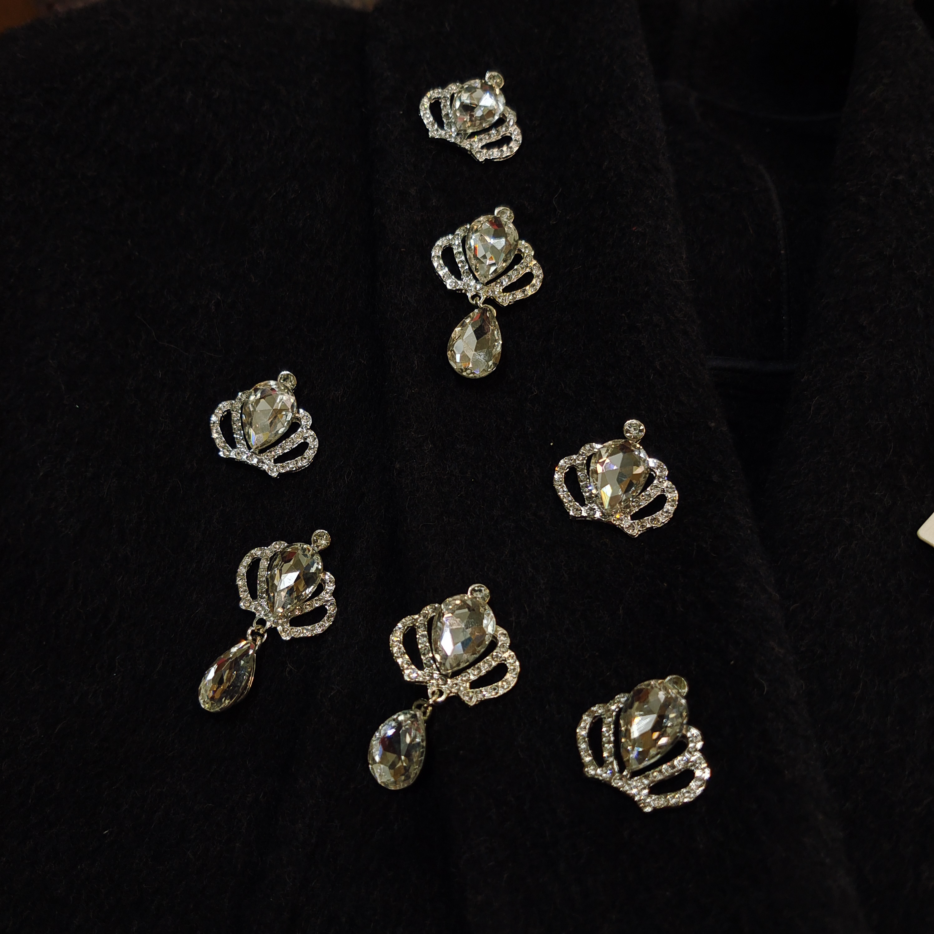 经典公主皇冠手缝款配饰WW101