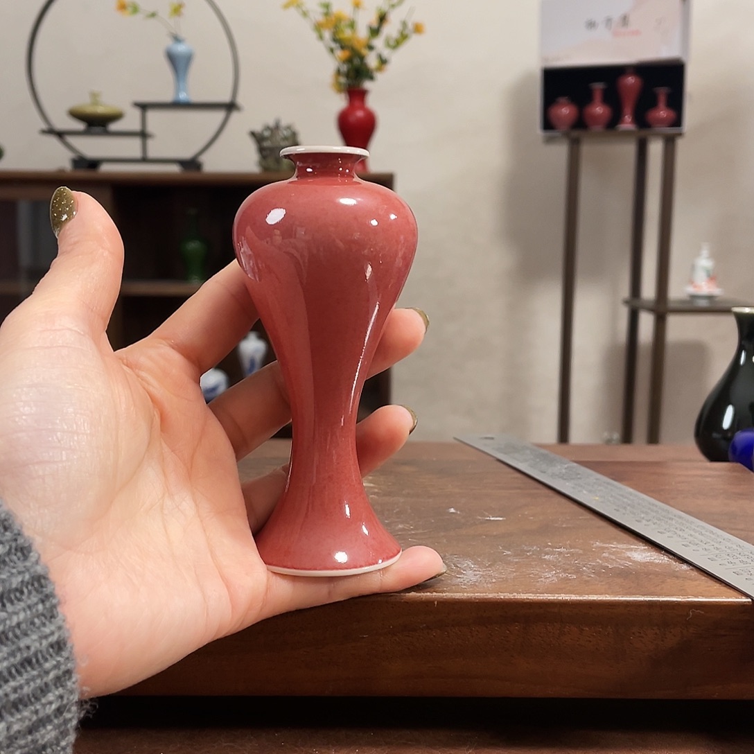 瓷片陶瓷艺术小花瓶