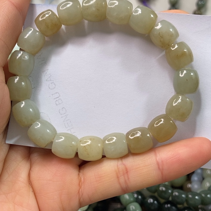 和田玉手串未镶嵌