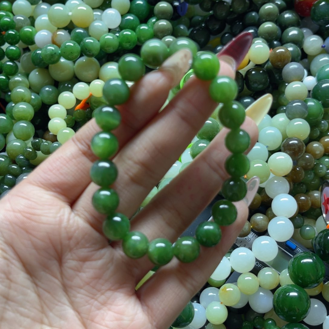 和田玉手链未镶嵌