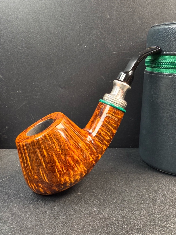 丹麦吉普森典藏6石楠木烟斗（内径21.6斗深38.5长146）