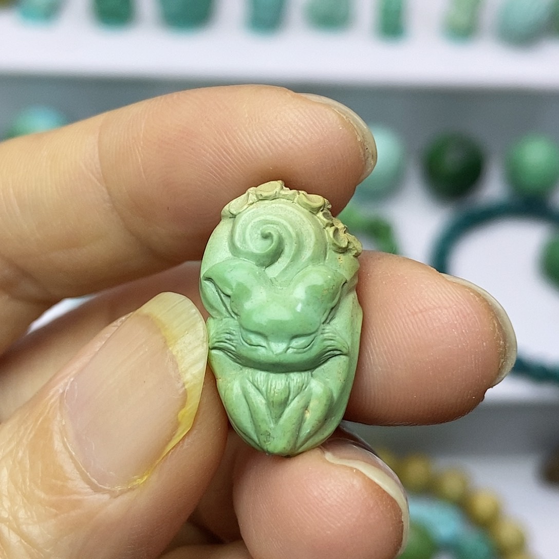 绿松石珠宝奇石未镶嵌