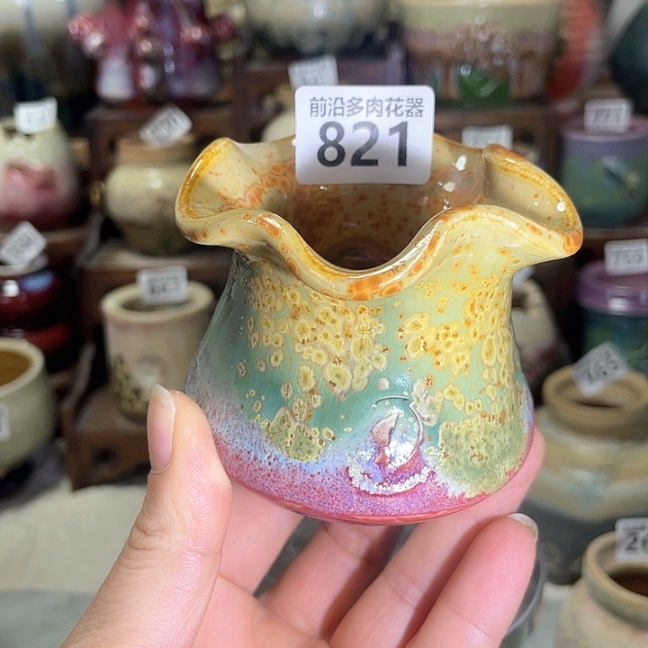 红陶内口径5高度6