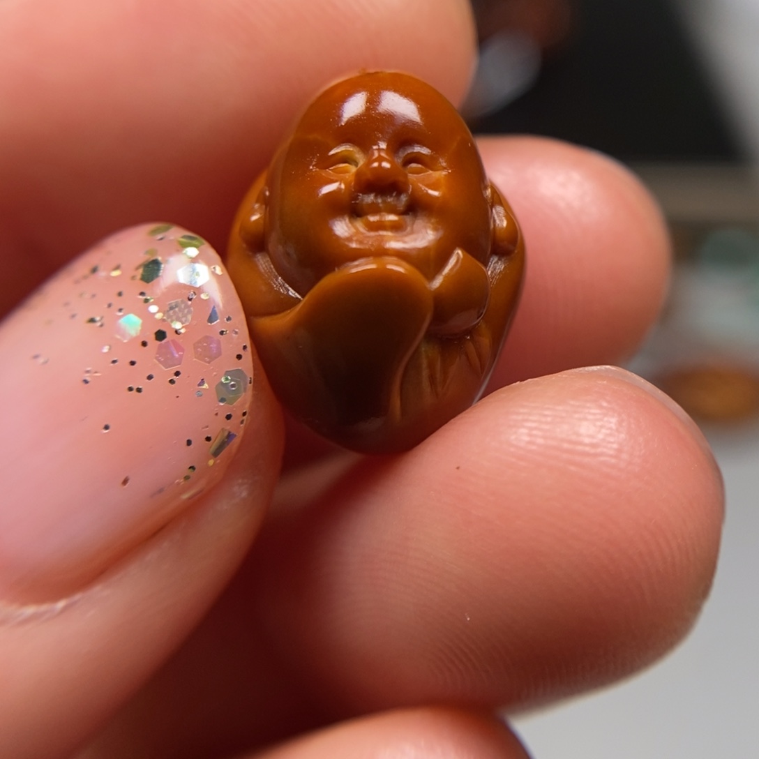 橄榄核吊坠小弥勒