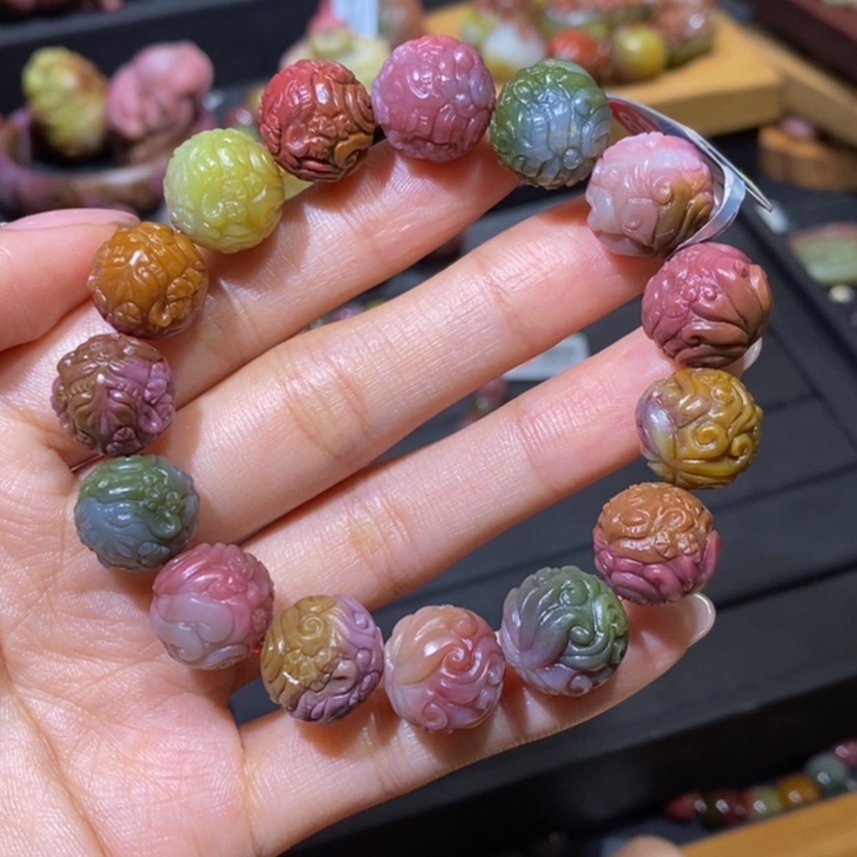 【闪购商品】玛瑙/玉髓手串未镶嵌盐源玛瑙