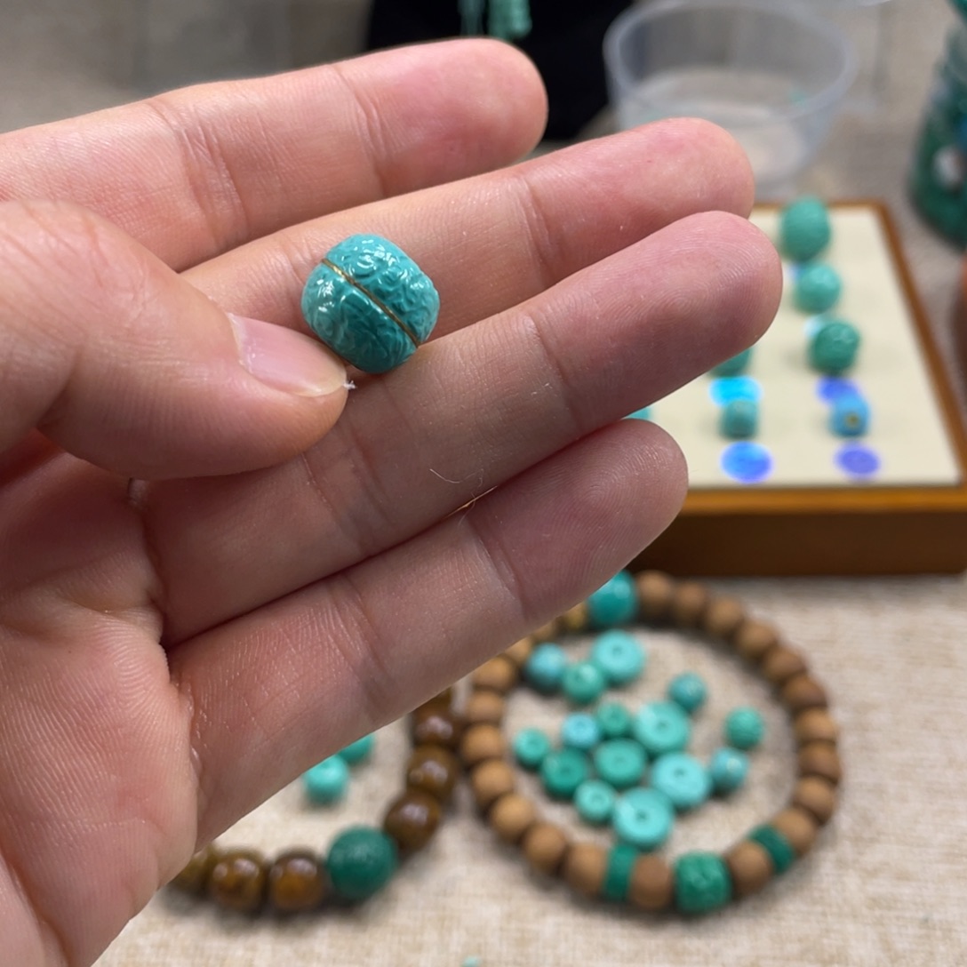 原生态湖北矿小配饰，直径12