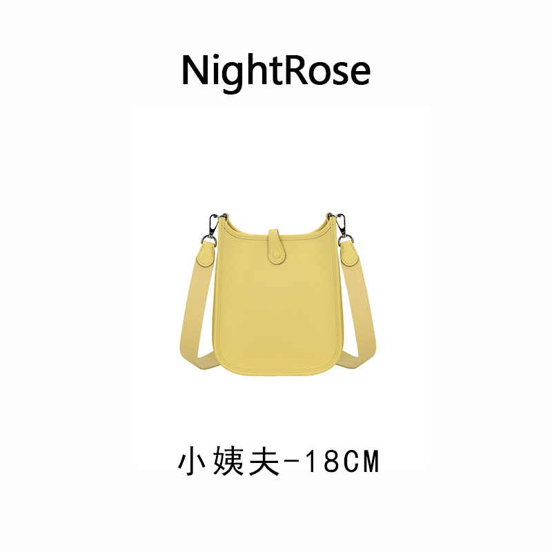 NightRose/夜玫瑰【小姨夫】蜡线TOGO牛皮 反包边工艺 时尚单肩女包
