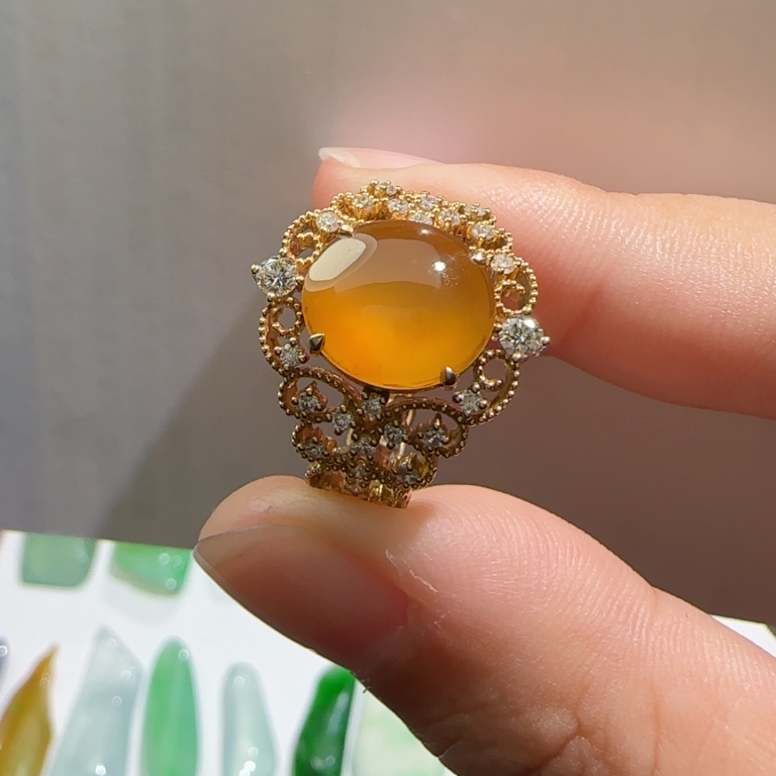 定制翡翠未镶嵌材料