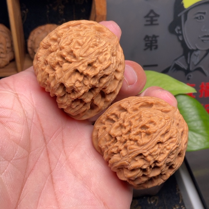 文玩核桃吊坠涿鹿南疆43全品47克