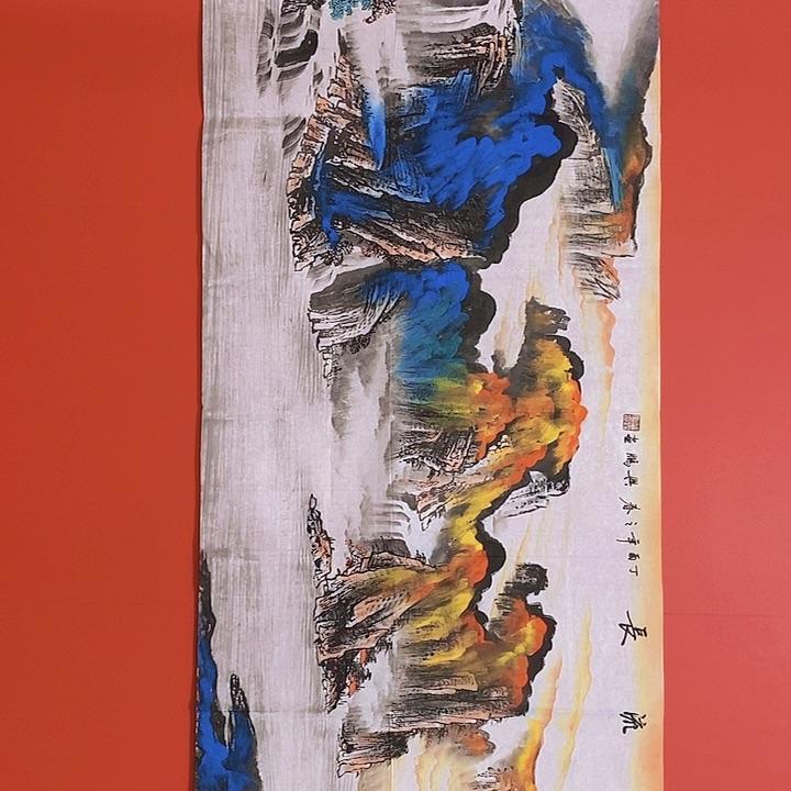 国画山水花鸟字画书画国画