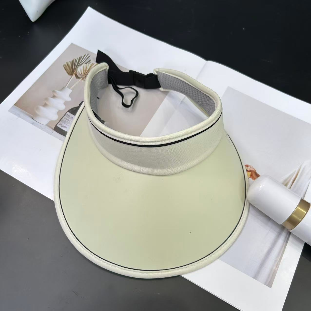 夏季日常休闲简约百搭喷//液//遮阳防晒帽H6527