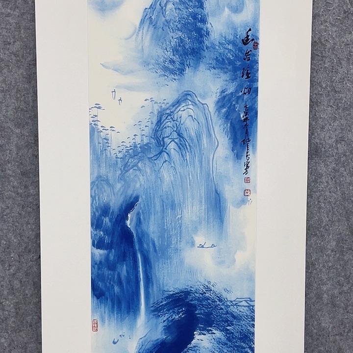 书法孙青花国画作品