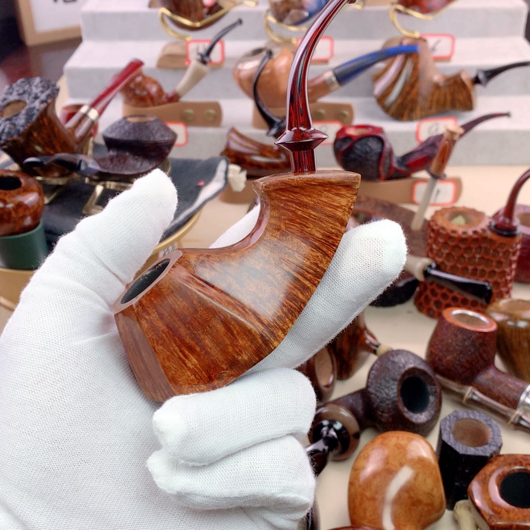 石楠木自由式六边火山烟斗