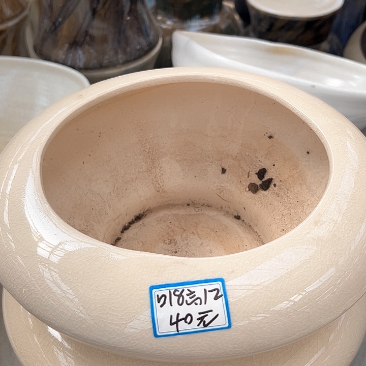 陶瓷景德镇精品花盆栽适合盆栽