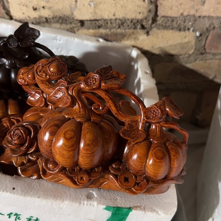 木花梨木18如意南瓜一个