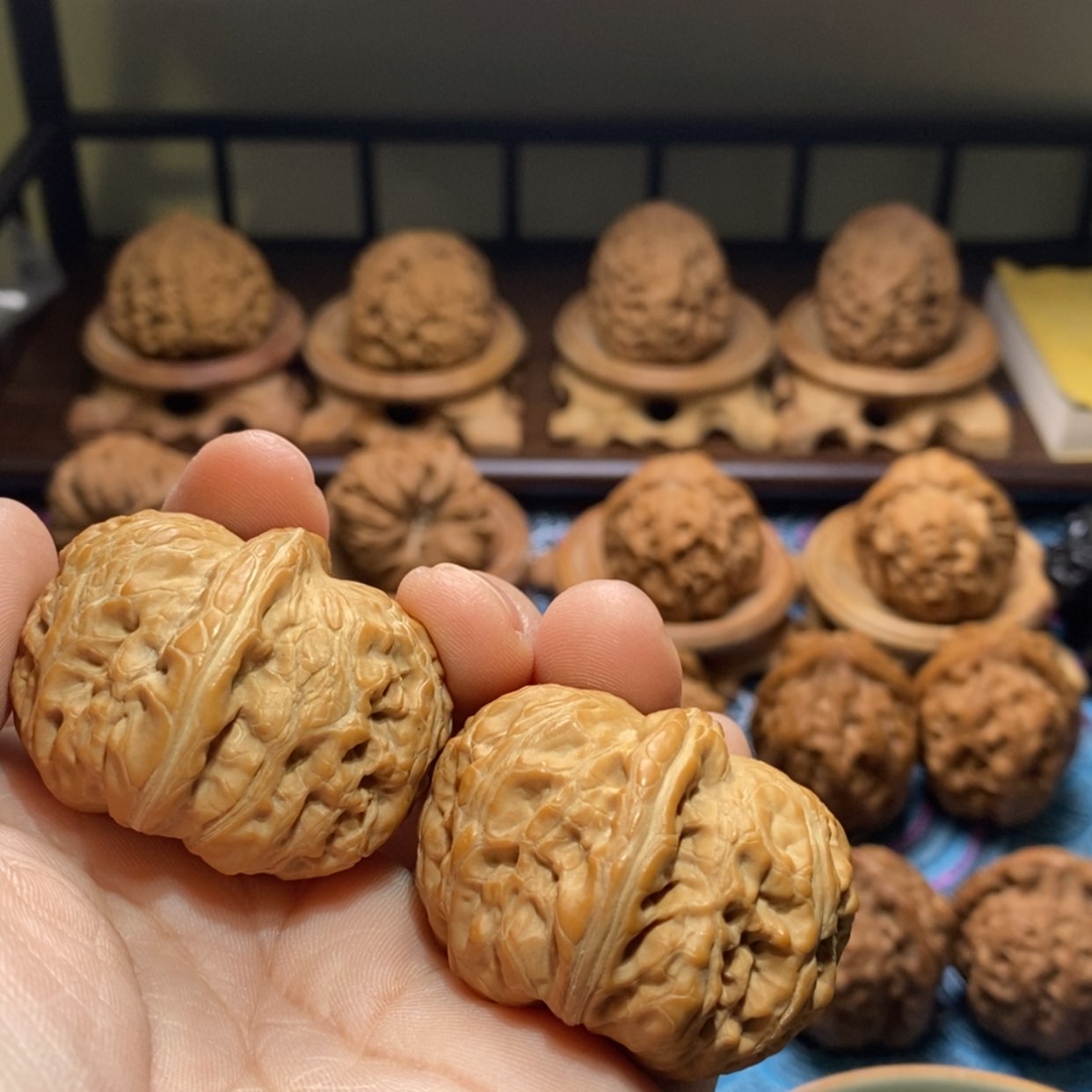 【闪购商品】文玩核桃吊坠元宝