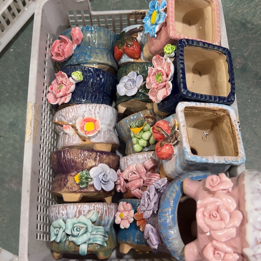 641 多肉花盆，拍满20包邮，退款拉黑