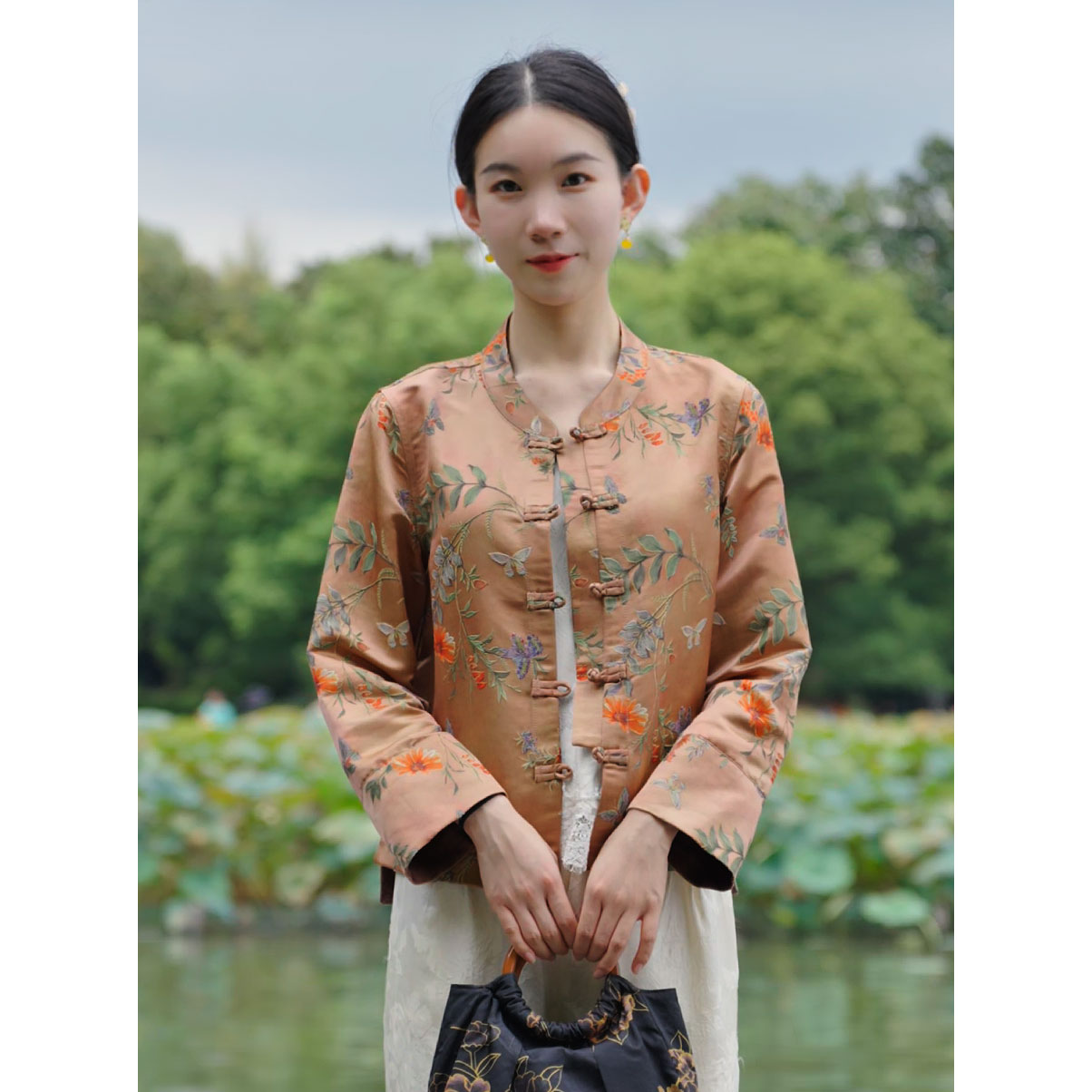 [枣禾]2025新中式国风秋季开衫外套上衣3208