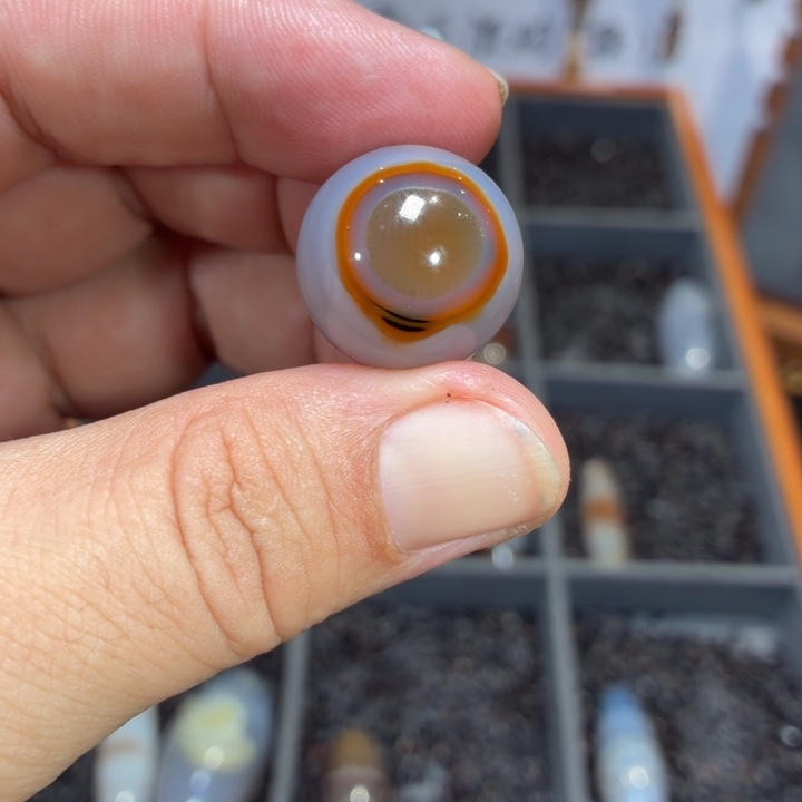 玛瑙/玉髓散珠_HEIMORI 天然天珠