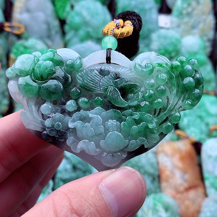 翡翠吊坠(不含链)未镶嵌