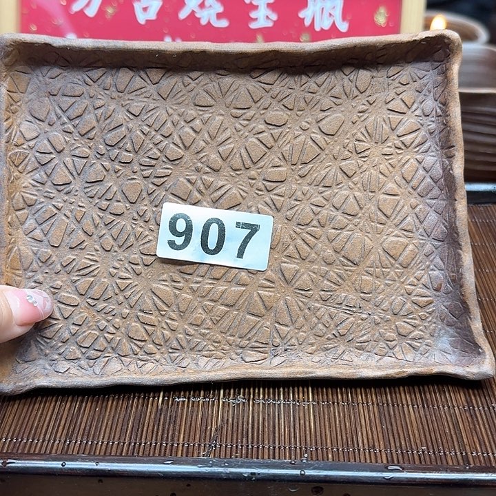 纯手工制作粗陶茶具