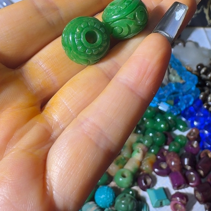 玛瑙/玉髓合金颈饰