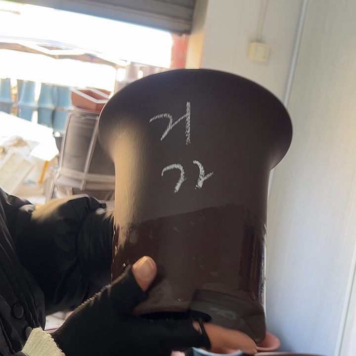 21促销紫泥兰花盆花盆里面