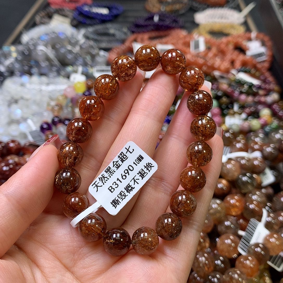 水晶手链未镶嵌，