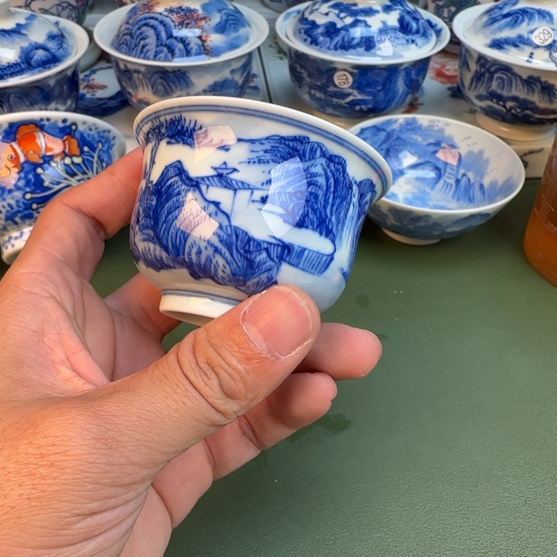 陶纯手工纯手绘茶具363