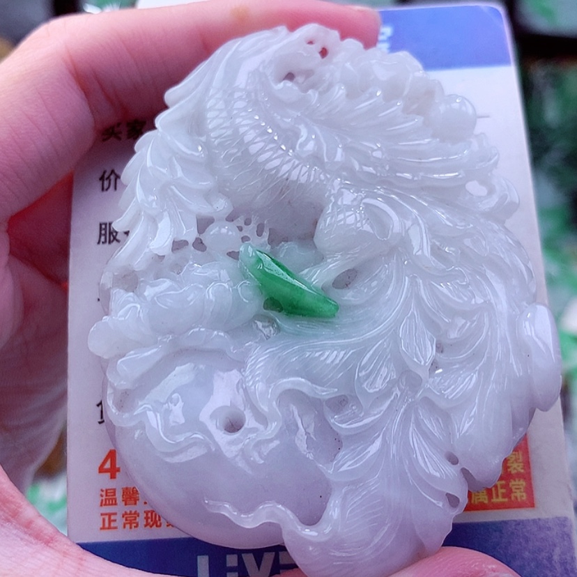 【闪购商品】翡翠颈饰未镶嵌挂件