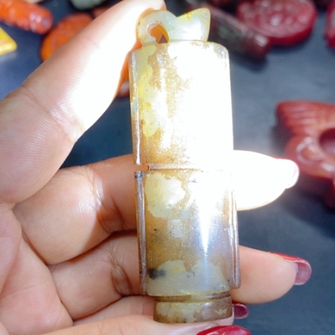 紫金钵盂菩提吊坠