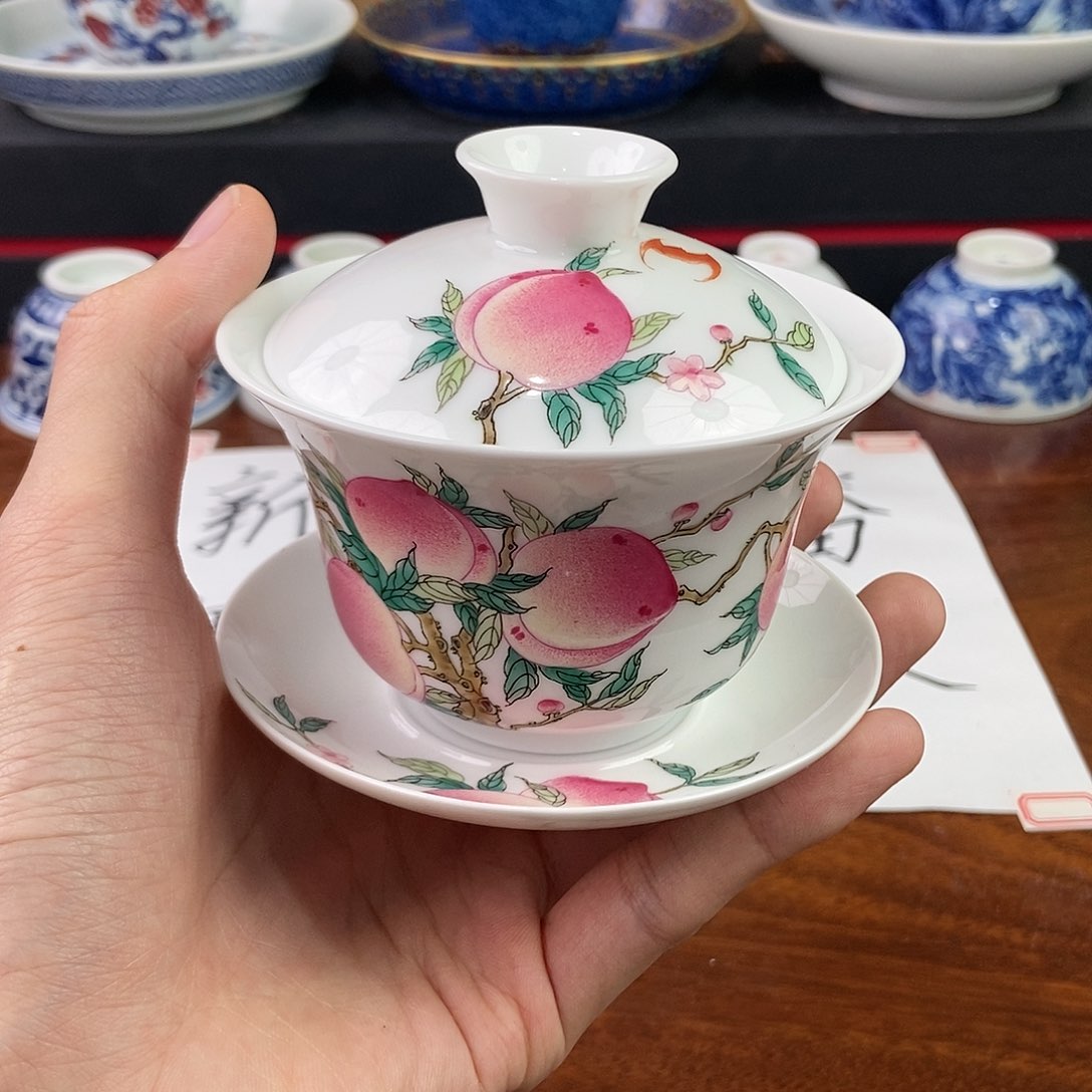 杯景德镇手绘陶瓷艺术