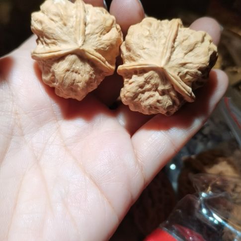 猴头核桃吊坠36三棱