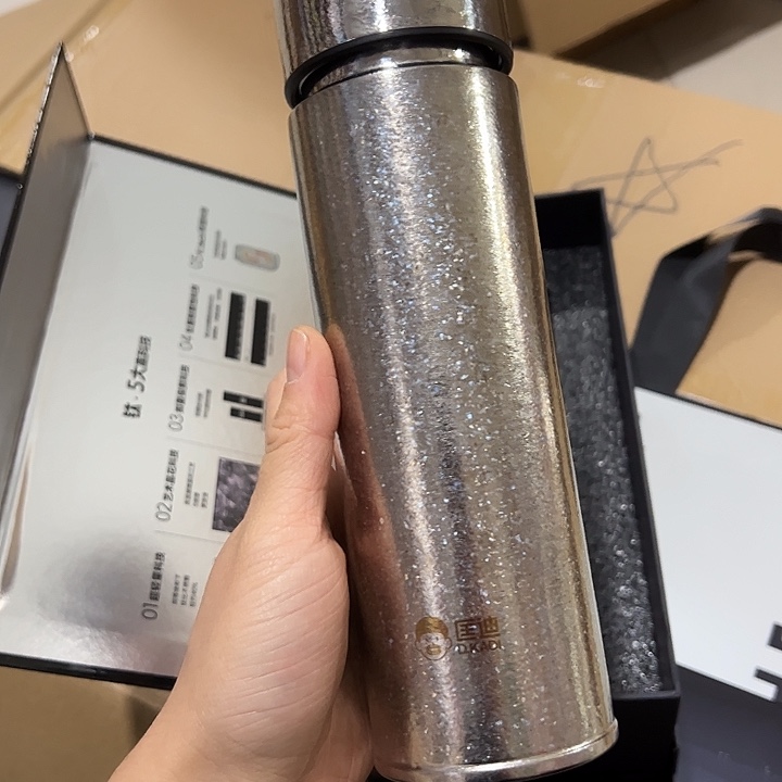 匡迪纯钛保温杯4204205907白色