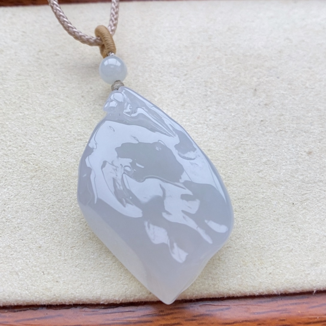 翡翠未镶嵌颈饰吊坠9